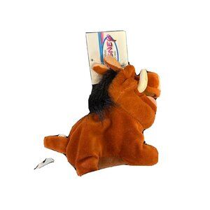Disney Lion King Pumbaa‎ Plush The Disney Store Vintage With Tag